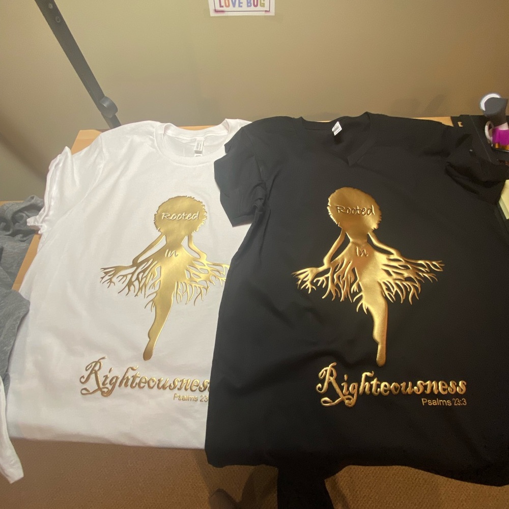 ROOTED IN RIGHTEOUSNESS T-SHIRT - Picture 10 of 11